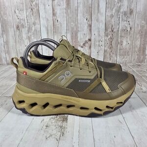 On Running Cloudsurfer Next Waterproof Olive Tan Womens 7 Sneakers 3WE10022310